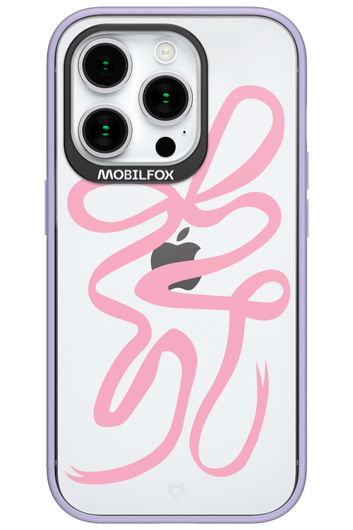 Pink Bow - Apple iPhone 15 Pro