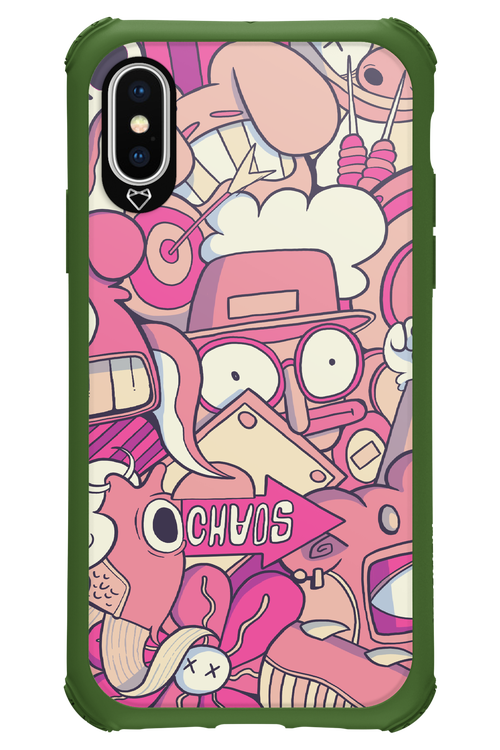 Coral Chaos - Apple iPhone X