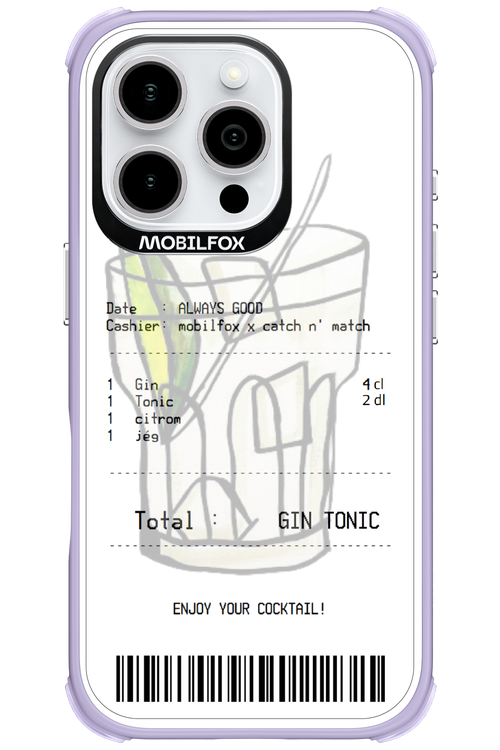 gin tonic - Apple iPhone 16 Pro