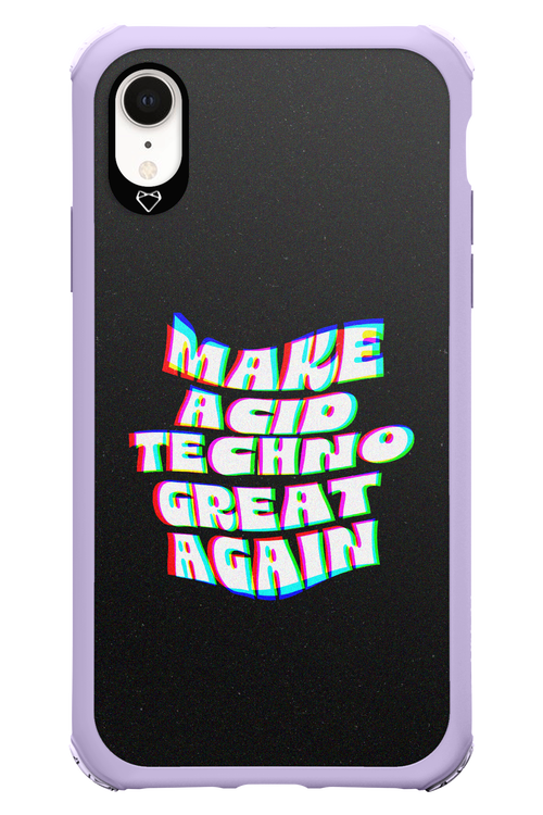 Acid Techno - Apple iPhone XR