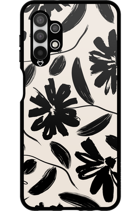 Monochrome Flowerss - Samsung Galaxy A13 4G