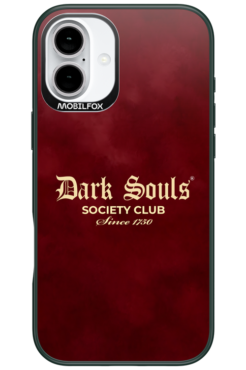 Dark Souls (Burgundy) - Apple iPhone 16 Plus