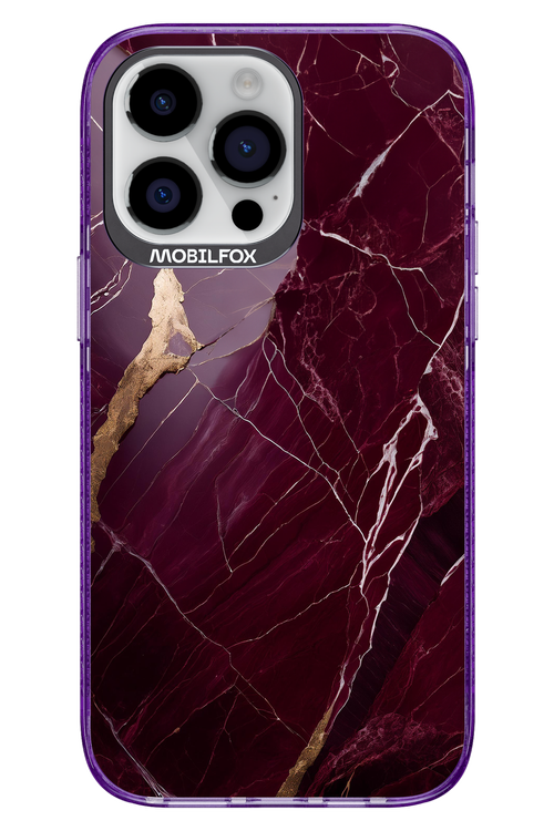 Burgundy Marble 2.0 - Apple iPhone 14 Pro Max
