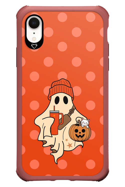 Ghost Girl (Orange) - Apple iPhone XR