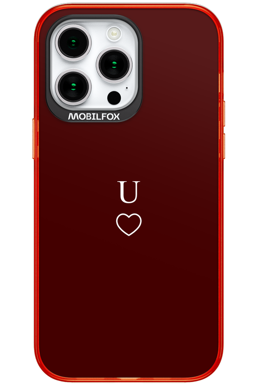 U Burgundia 2.0 - Apple iPhone 15 Pro Max