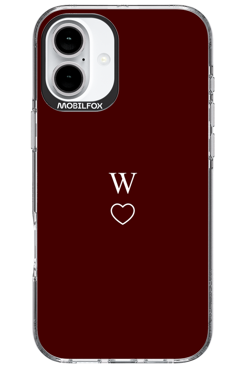 W Burgundia 2.0 - Apple iPhone 16 Plus