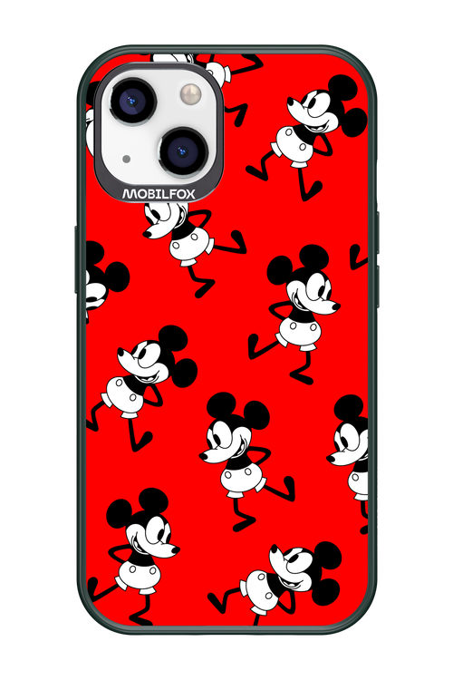 Iconic Mouse (red pattern) - Apple iPhone 13