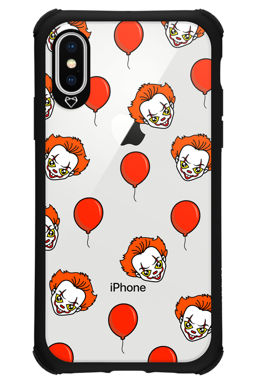 Mystery Clown (Transparent) - Apple iPhone X