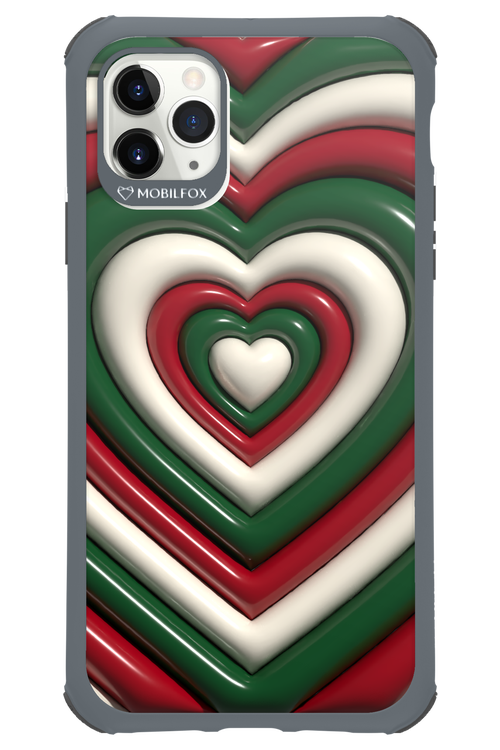 XMAS Hearts - Apple iPhone 11 Pro Max