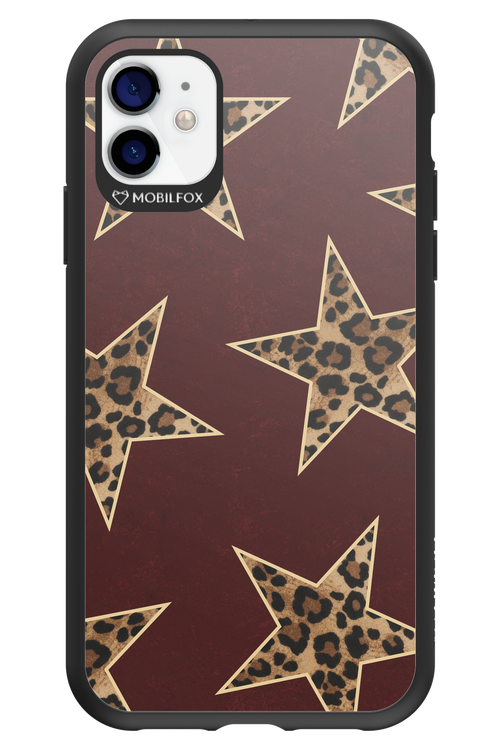Wild Stars Burgundy - Apple iPhone 11