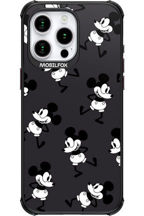 Iconic Mouse (antracite pattern) - Apple iPhone 15 Pro Max