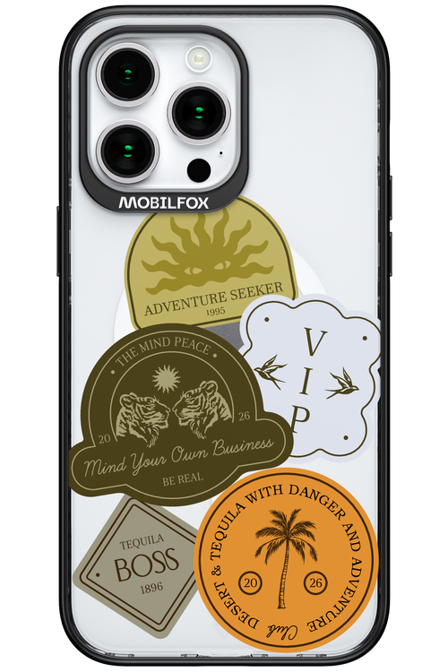 Badge Keeper - Apple iPhone 15 Pro Max