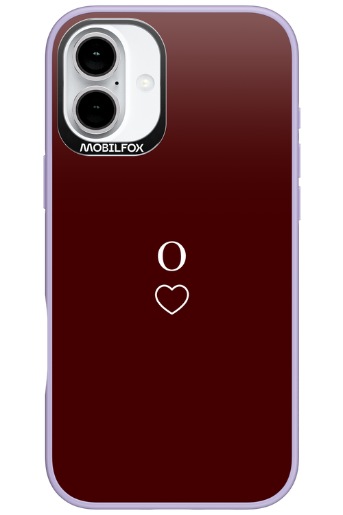 O Burgundia 2.0 - Apple iPhone 16 Plus