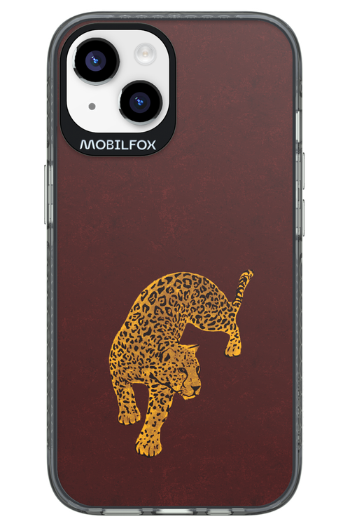 Burgundy Leopard - Apple iPhone 14