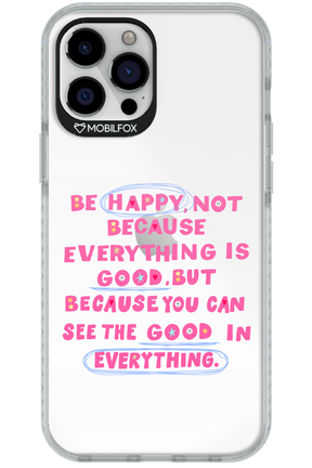 Be Happy - Apple iPhone 12 Pro Max