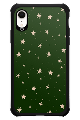 Forest Green Stars - Apple iPhone XR