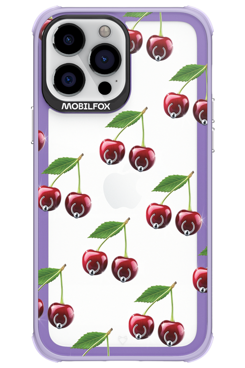 Spicy Cherries Transparent - Apple iPhone 13 Pro Max