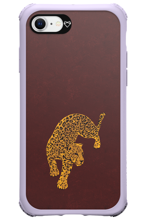 Burgundy Leopard - Apple iPhone 7