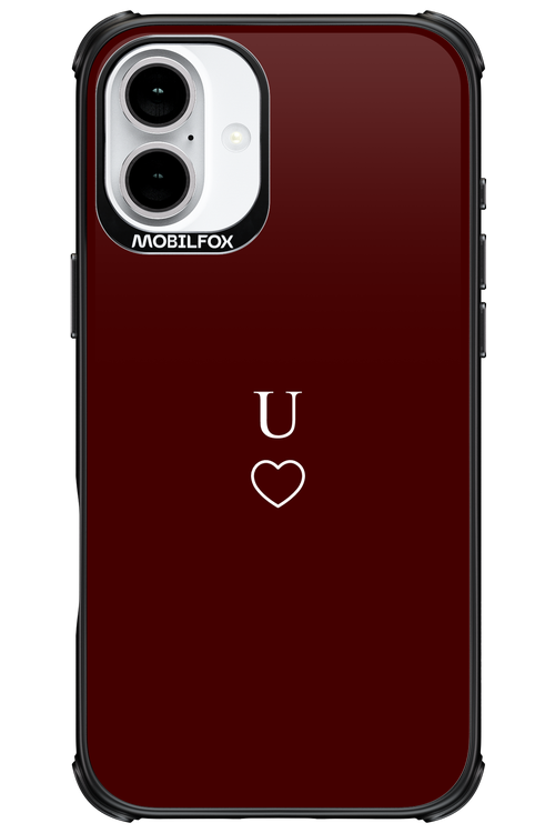 U Burgundia 2.0 - Apple iPhone 16 Plus