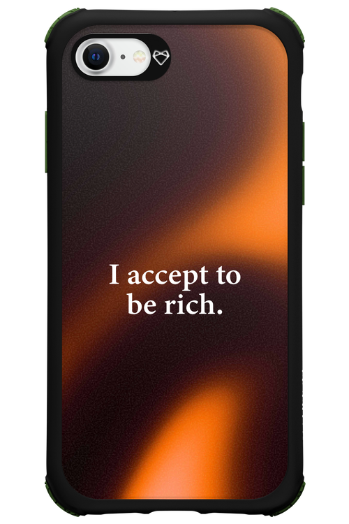I accept to be rich - Apple iPhone SE 2020