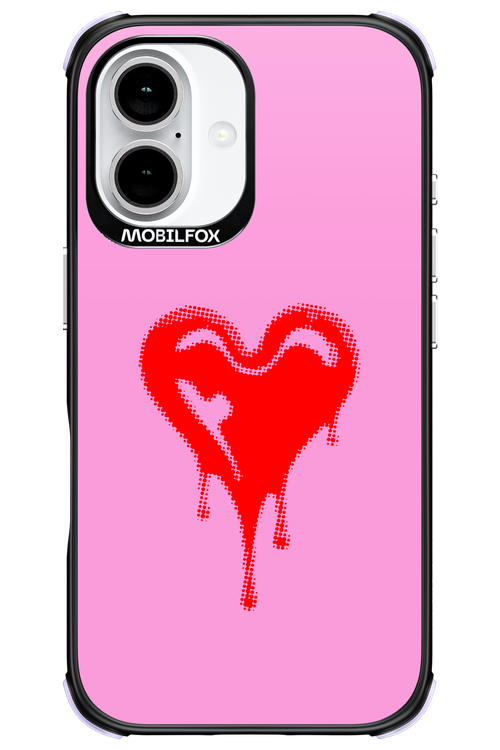 Heart Pink - Apple iPhone 16