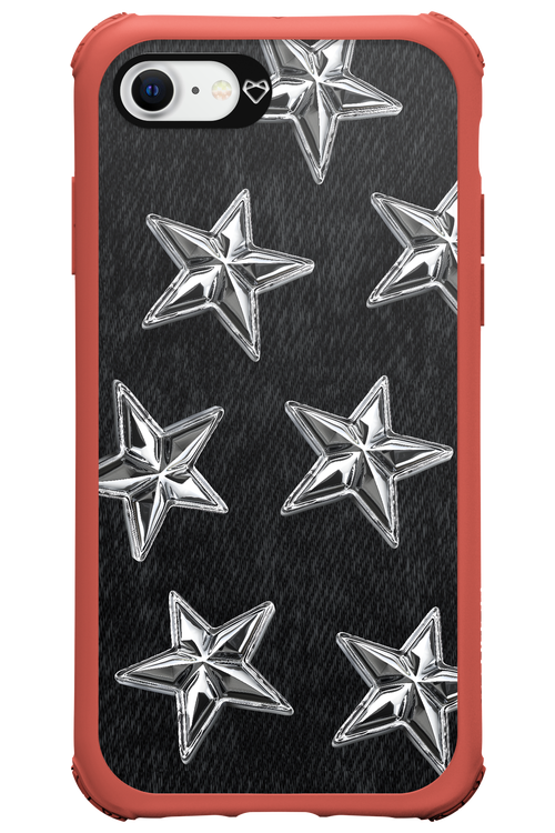 Chrome Stars - Apple iPhone 8