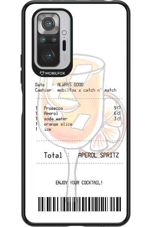 aperol spritz cocktail - Xiaomi Redmi Note 10 Pro
