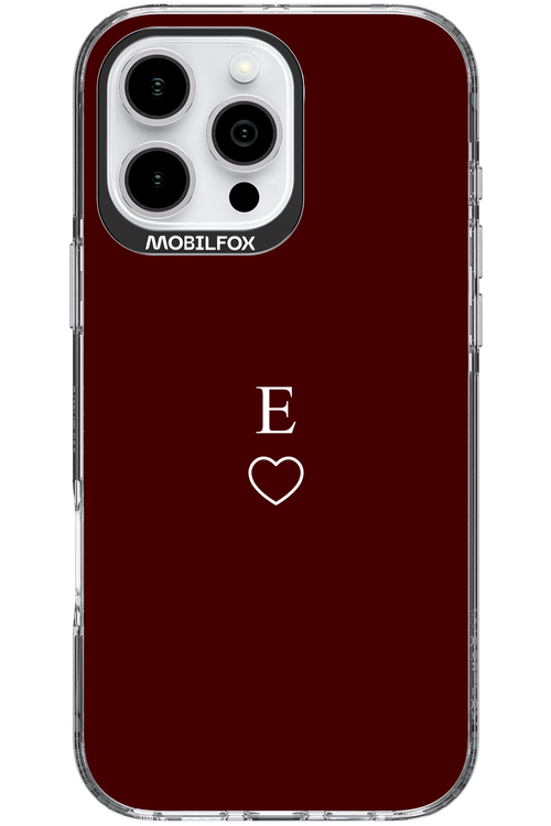 E Burgundia 2.0 - Apple iPhone 16 Pro Max