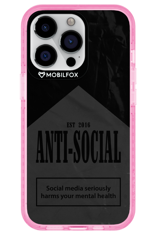 ANTI-SOCIAL (BLVCK) 2.0 - Apple iPhone 13 Pro