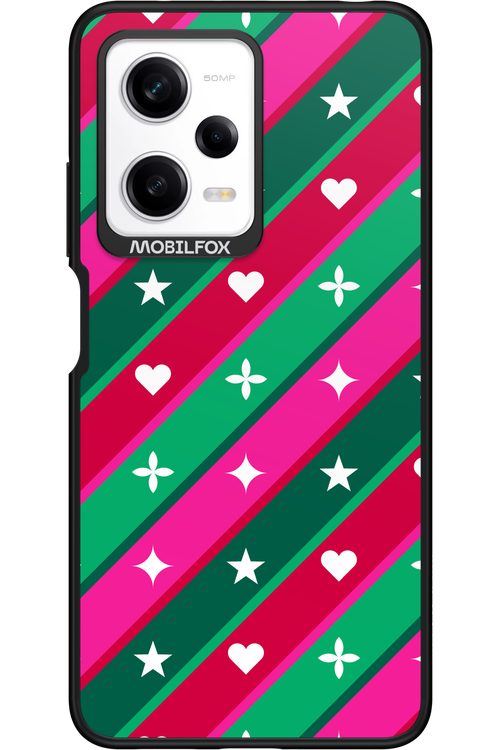 Christmas Stripes - Xiaomi Redmi Note 12 Pro 5G