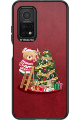 Christmas Bear (Burgundy) - Xiaomi Mi 10T 5G