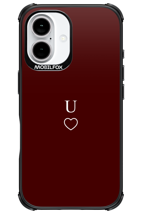 U Burgundia 2.0 - Apple iPhone 16