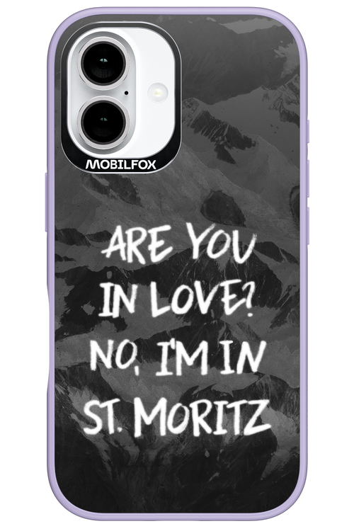 I'm in St. Moritz - Apple iPhone 16