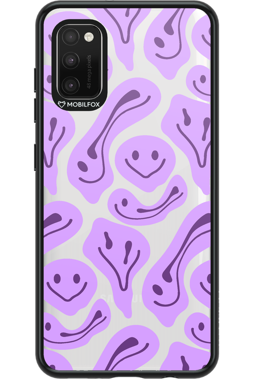 Fluid Smiley Purple - Samsung Galaxy A41