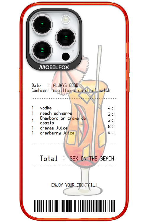 sex on the beach cocktail - Apple iPhone 15 Pro Max