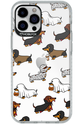 Scary Dachshund (Transparent) - Apple iPhone 12 Pro Max