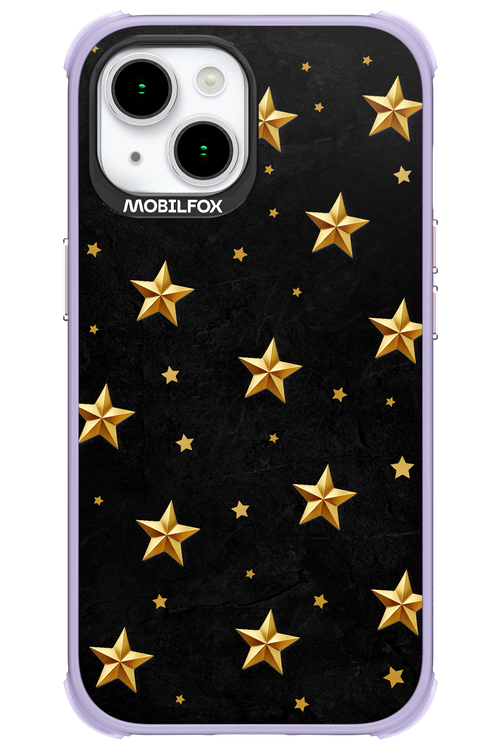 Golden Stars - Apple iPhone 15