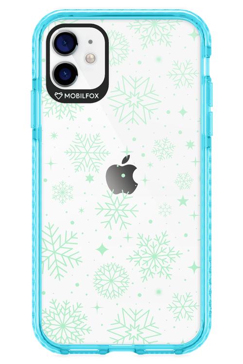 Tiffany's Snowflakes - Apple iPhone 11
