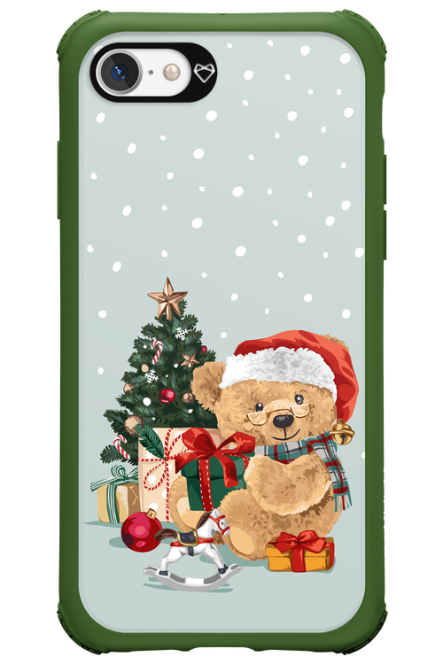 Merry Christmas Bear - Apple iPhone 7