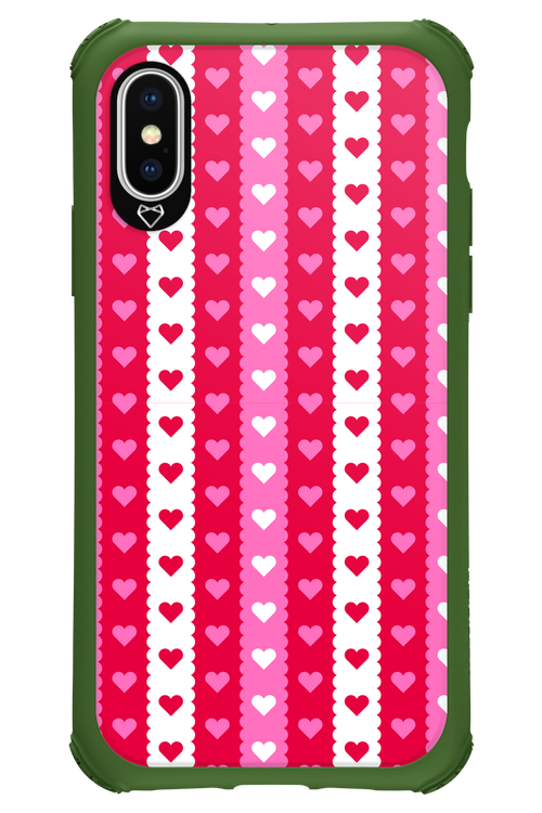 Christmas Heart Biscuit - Apple iPhone X