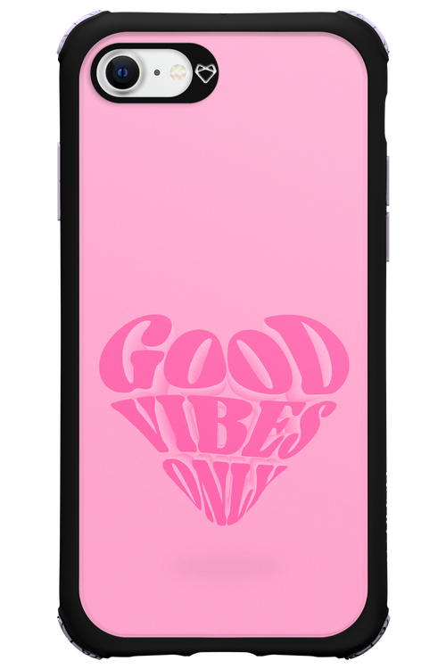 Good Vibes Heart - Apple iPhone SE 2020