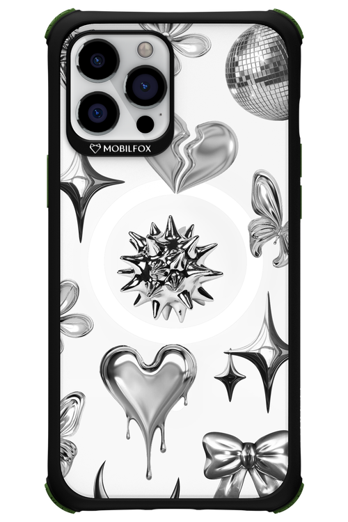 Silver Zone Transparent - Apple iPhone 12 Pro Max