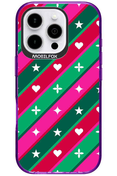 Christmas Stripes - Apple iPhone 16 Pro