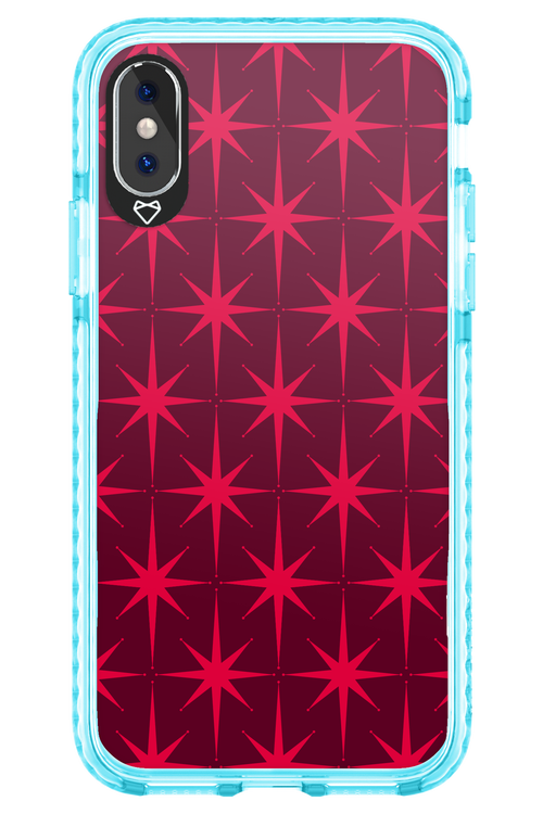 Burgundy Starss - Apple iPhone X