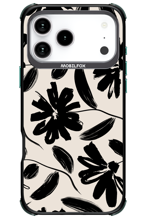 Monochrome Flowerss - Apple iPhone 17 Pro Max