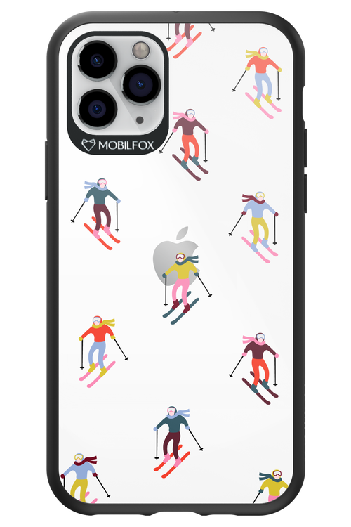 Snow Motion (Transparent) - Apple iPhone 11 Pro