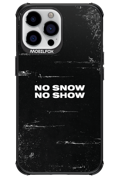 No snow, no show - Apple iPhone 13 Pro Max