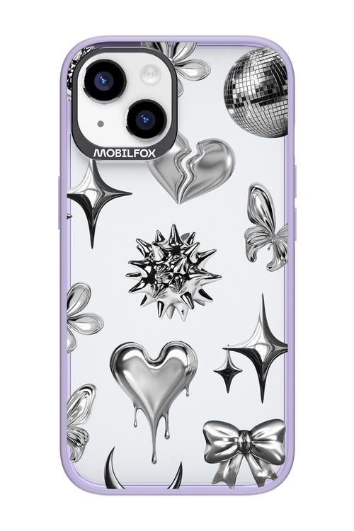 Silver Zone Transparent - Apple iPhone 14