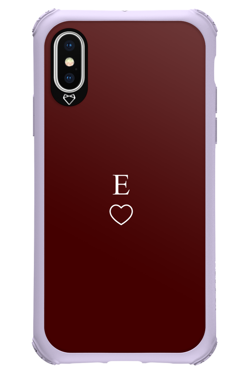 E Burgundia 2.0 - Apple iPhone X