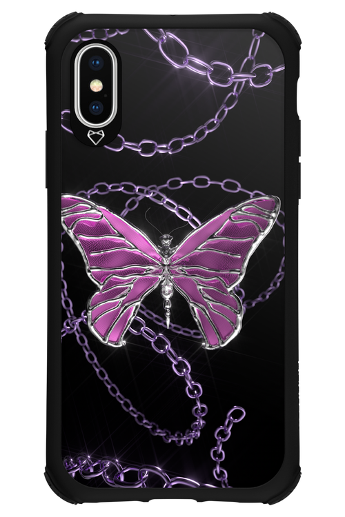 Butterfly Necklace - Apple iPhone XS